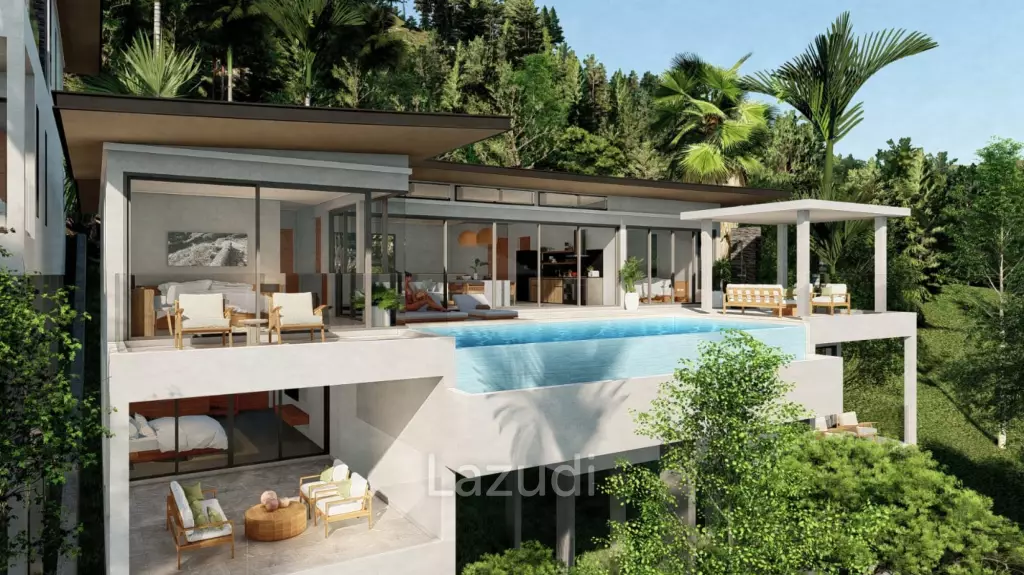 Panoramic Sea Views 4-Bed in Chaweng