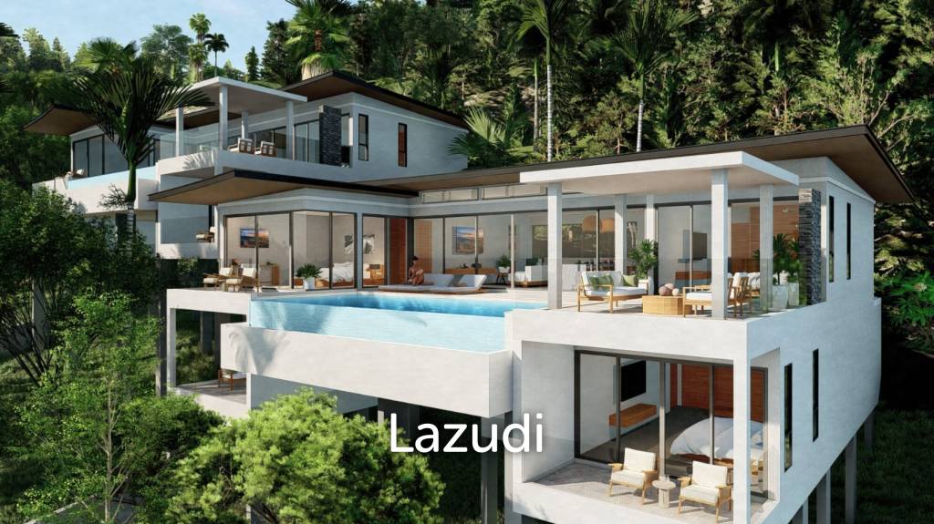 Panoramic Sea Views 4-Bed in Chaweng