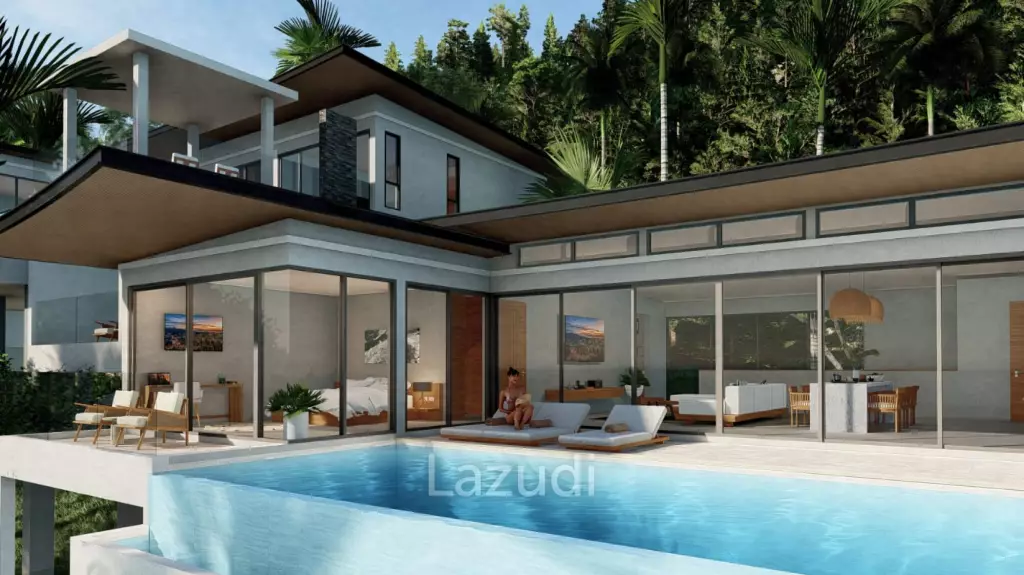 Panoramic Sea Views 4-Bed in Chaweng