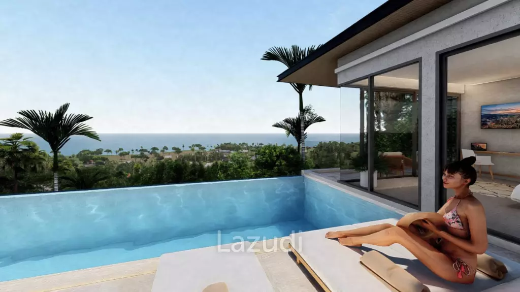 Panoramic Sea Views 4-Bed in Chaweng
