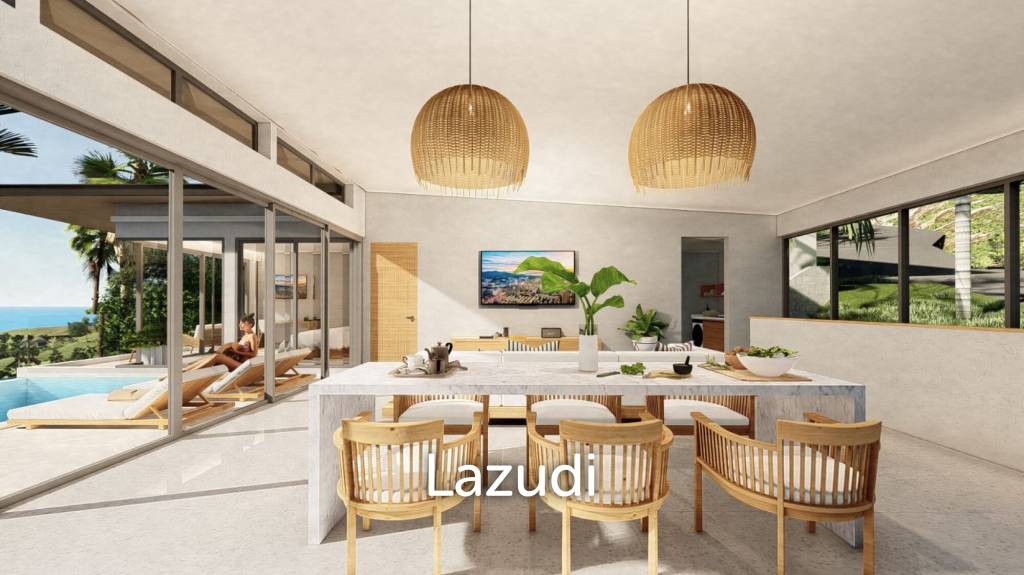 Panoramic Sea Views 4-Bed in Chaweng