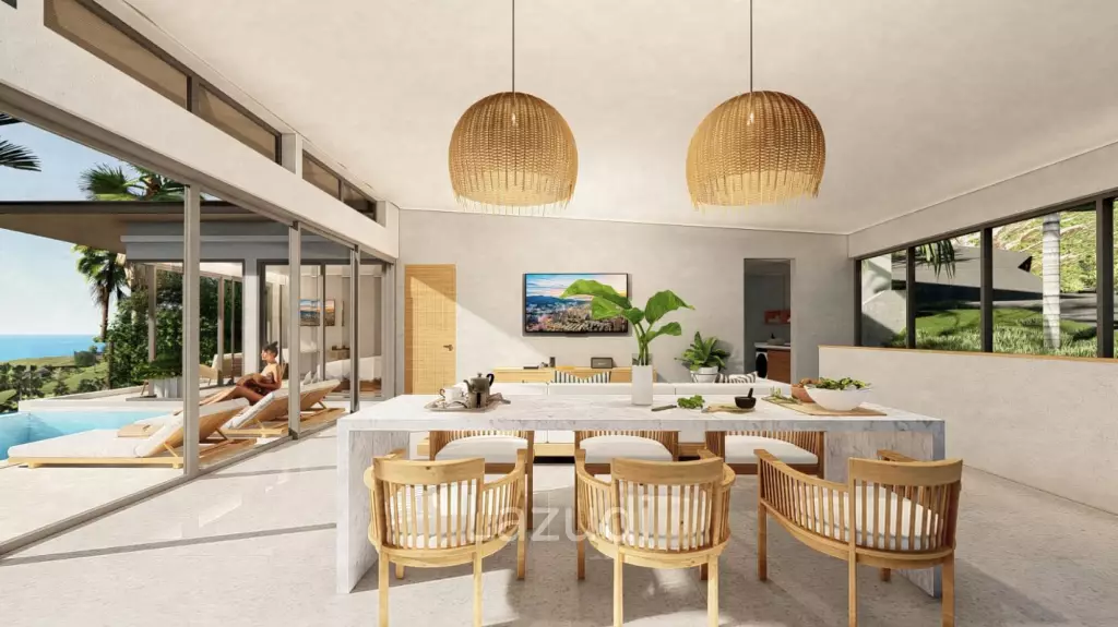 Panoramic Sea Views 4-Bed in Chaweng