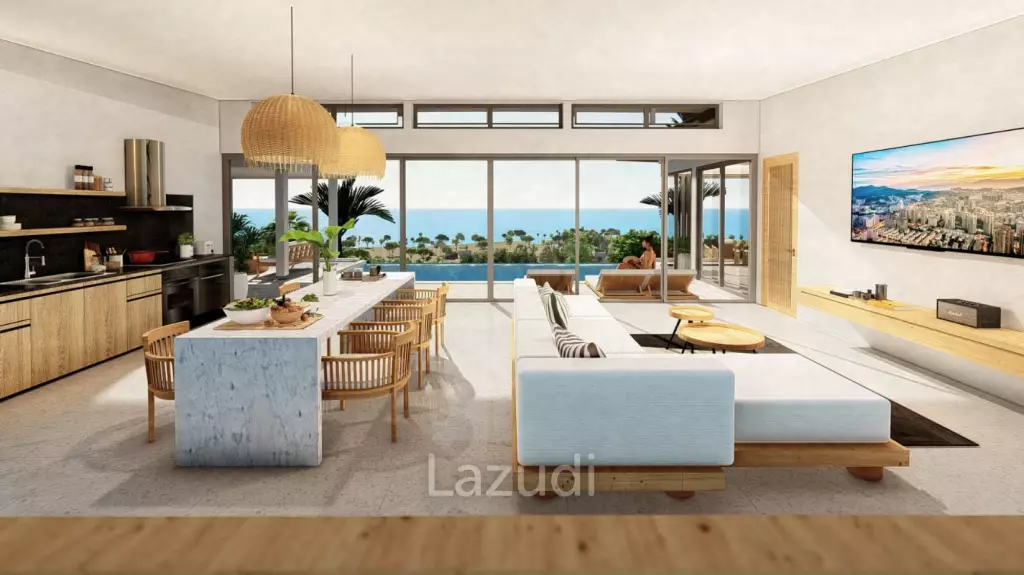 Panoramic Sea Views 4-Bed in Chaweng