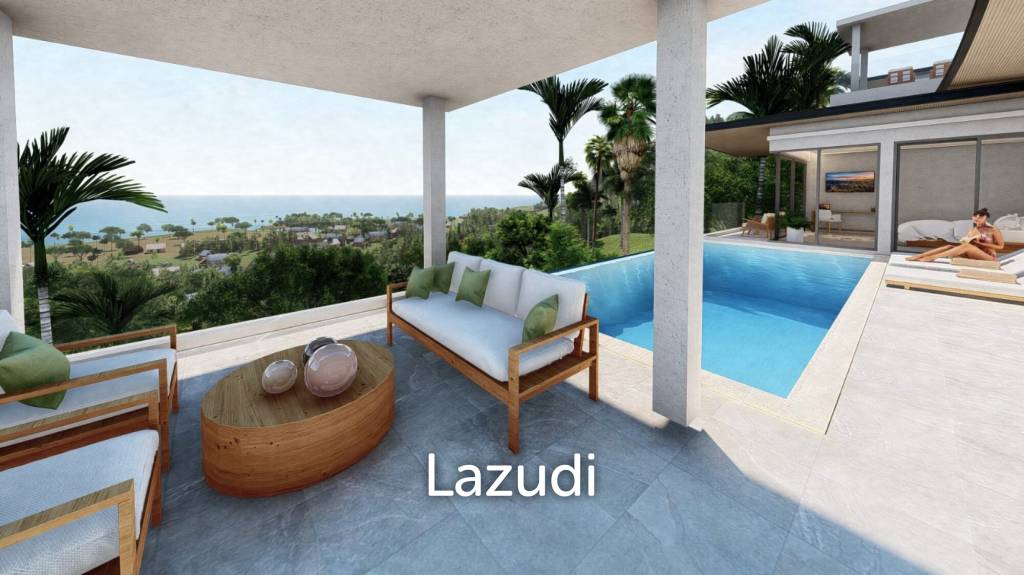 Panoramic Sea Views 4-Bed in Chaweng