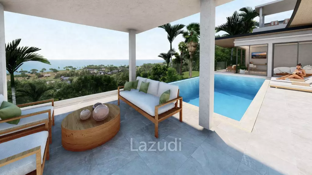 Panoramic Sea Views 4-Bed in Chaweng