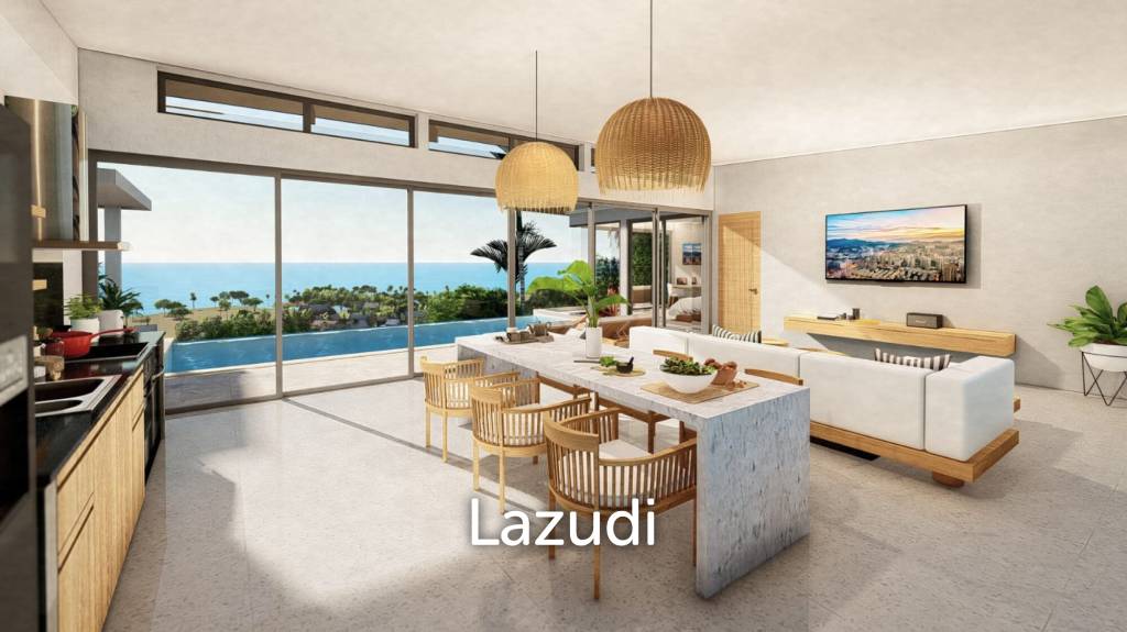 Panoramic Sea Views 4-Bed in Chaweng