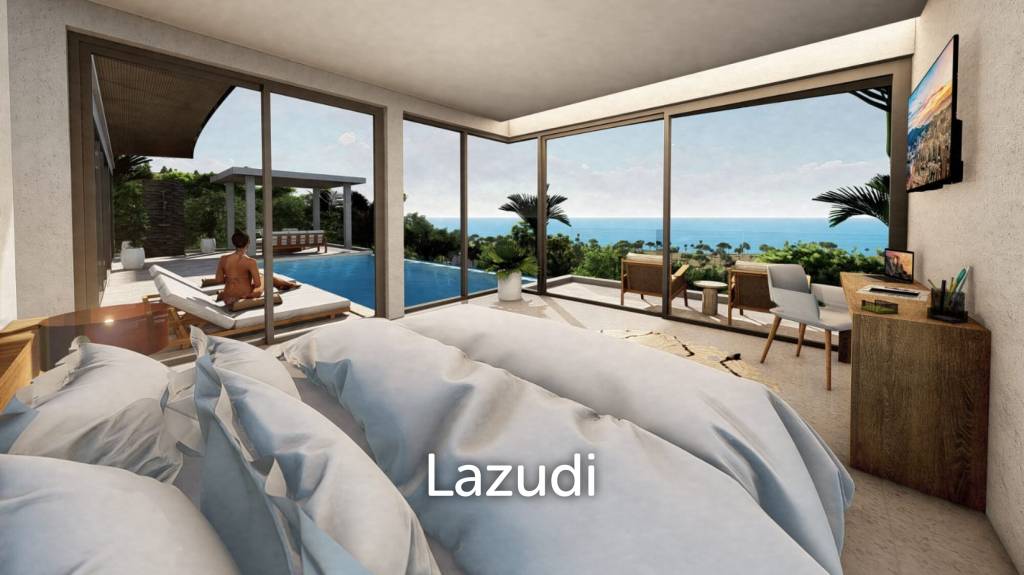 Panoramic Sea Views 4-Bed in Chaweng