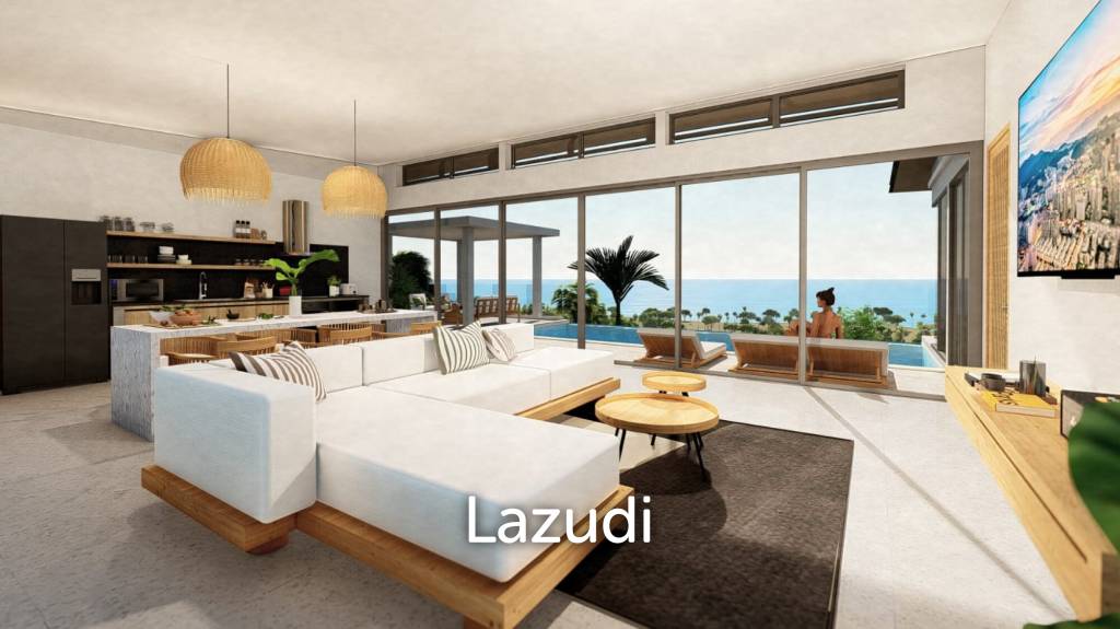 Panoramic Sea Views 4-Bed in Chaweng