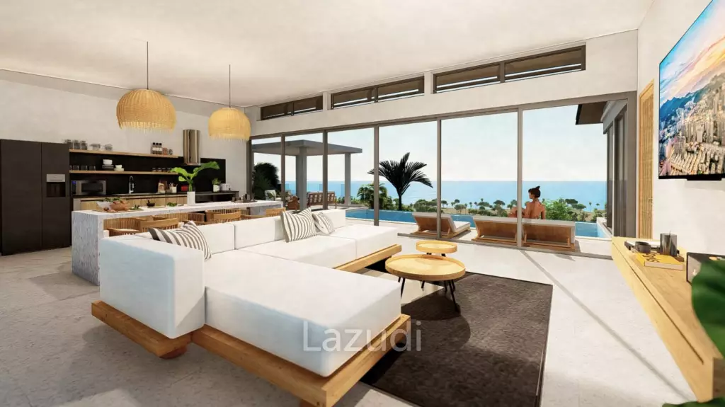 Panoramic Sea Views 4-Bed in Chaweng