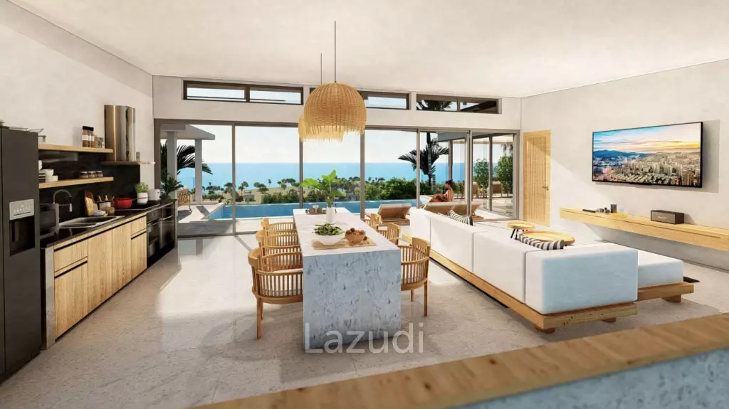Panoramic Sea Views 4-Bed in Chaweng