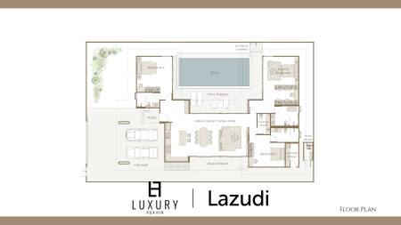 643 Kvm 3 Seng 4 Bad Villa for Salg