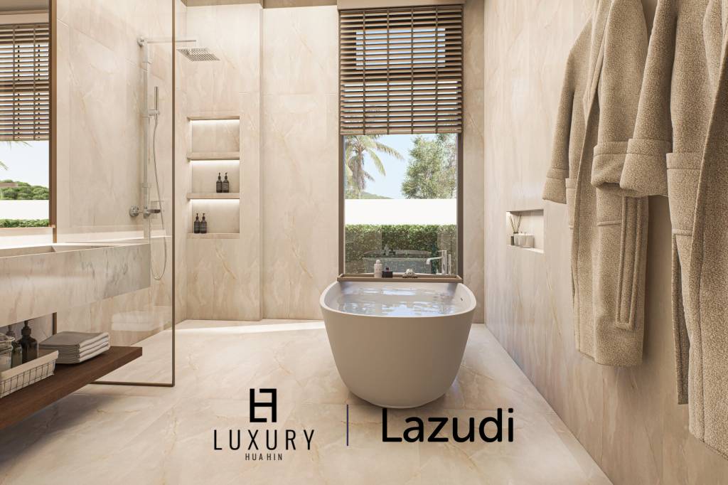 3 Beds 4 Baths 445 SQ,M Serene Villa Hua Hin