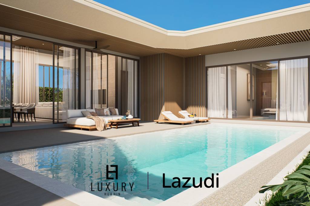 3 Beds 4 Baths 445 SQ,M Serene Villa Hua Hin