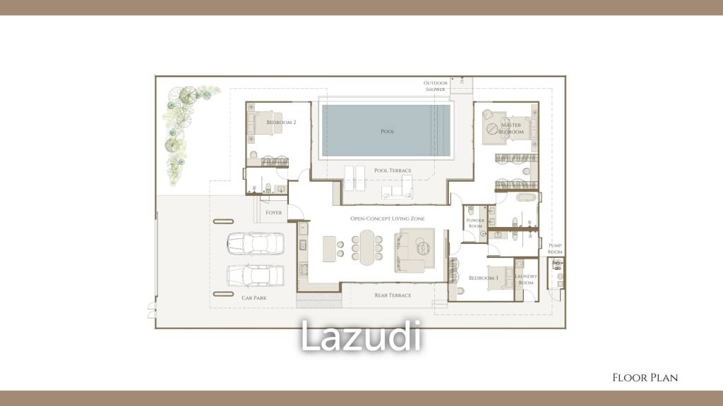 482 sqm Pool Villa in Nong Kae Hua Hin | Serene Villa Hua Hin