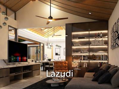 3 Bed 3.5 Bath 360.75 SQ.M The Green Hill Lamai Pool villas