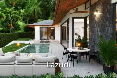 3 Bed 3.5 Bath 360.75 SQ.M The Green Hill Lamai Pool villas