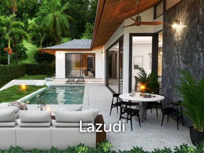 3 Bed 3.5 Bath 360.75 SQ.M The Green Hill Lamai Pool villas