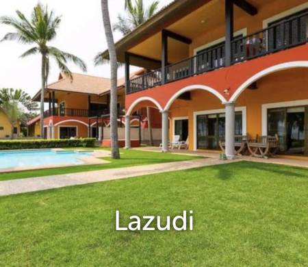 BEACHFRONT 2 STOREY VILLA IN SAM ROI YOT : 5 bed luxury villa