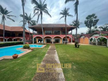 BEACHFRONT 2 STOREY VILLA IN SAM ROI YOT : 5 bed luxury villa