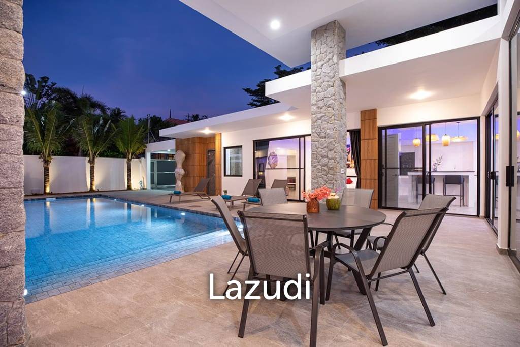 Beautiful modern 5-bedroom villa for rent in Rawai.
