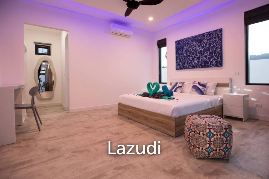 Beautiful modern 5-bedroom villa for rent in Rawai.