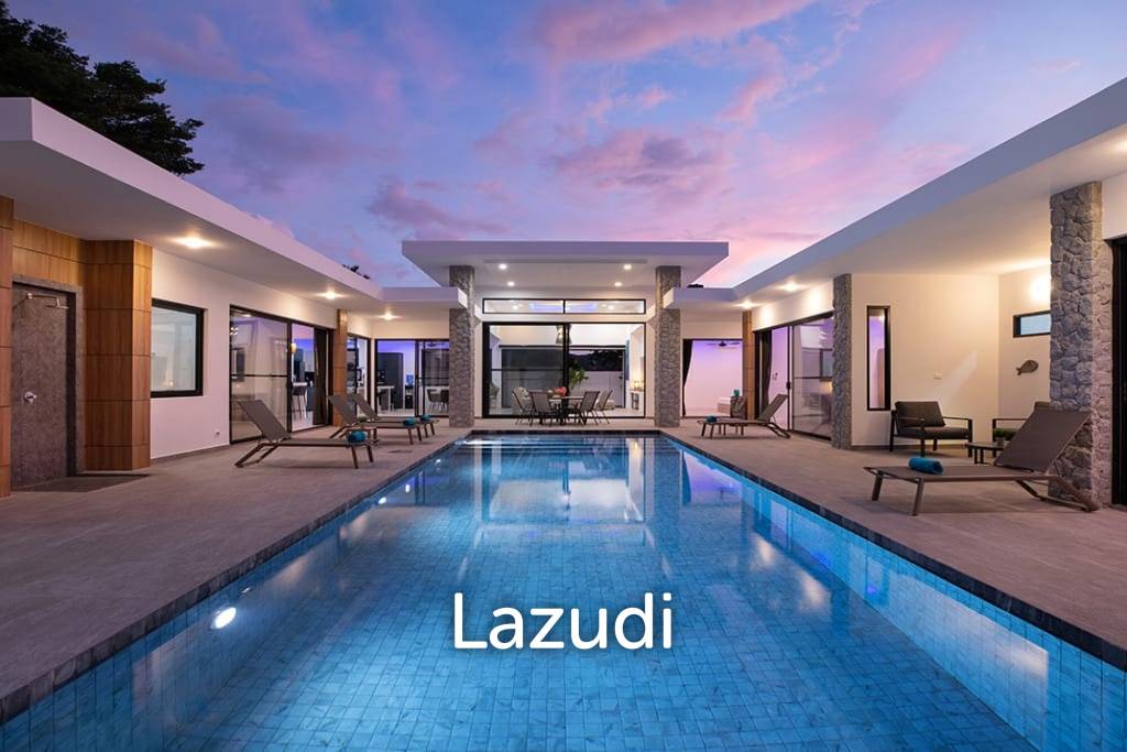 Beautiful modern 5-bedroom villa for rent in Rawai.