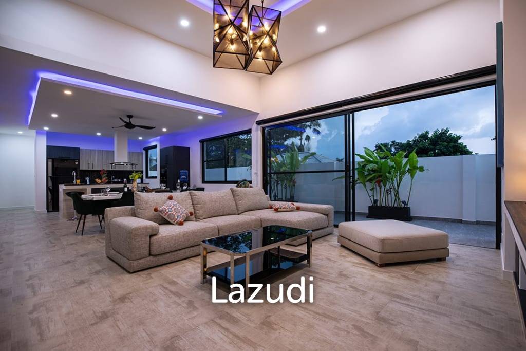 Beautiful modern 5-bedroom villa for rent in Rawai.