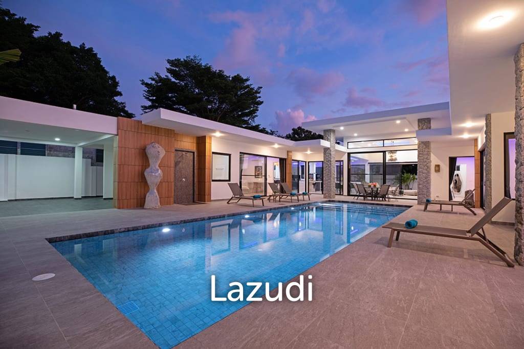 Beautiful modern 5-bedroom villa for rent in Rawai.