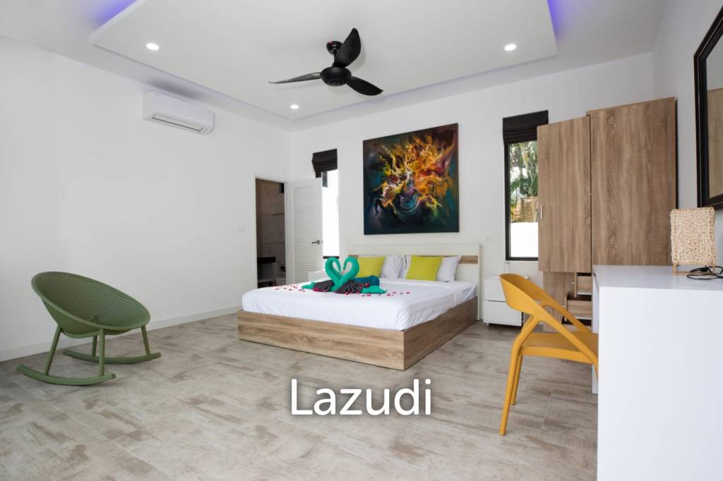 Beautiful modern 5-bedroom villa for rent in Rawai.