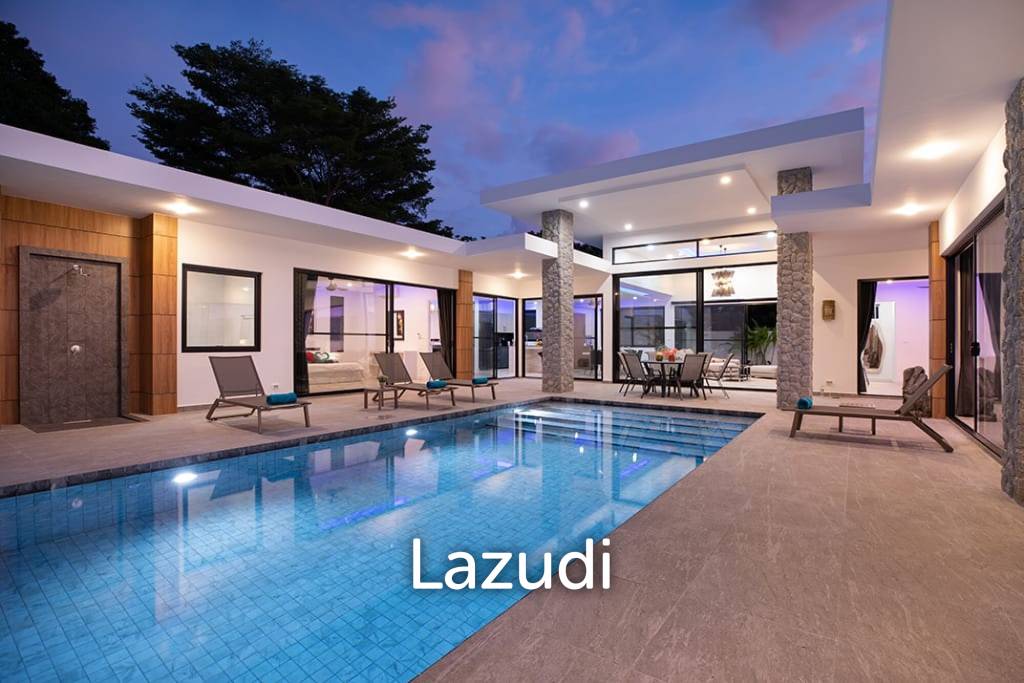 Beautiful modern 5-bedroom villa for rent in Rawai.