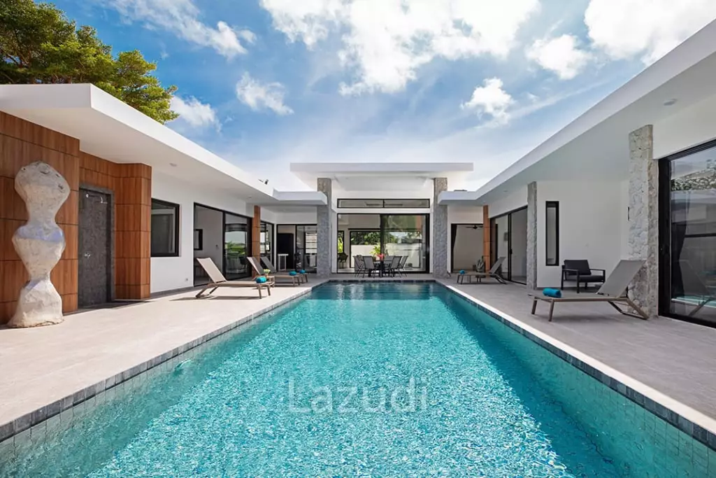 Beautiful modern 5-bedroom villa for rent in Rawai.