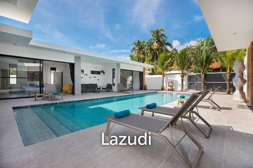 Beautiful modern 5-bedroom villa for rent in Rawai.