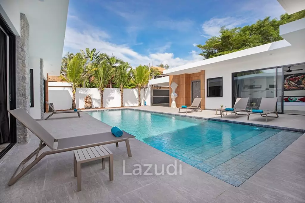 Beautiful modern 5-bedroom villa for rent in Rawai.