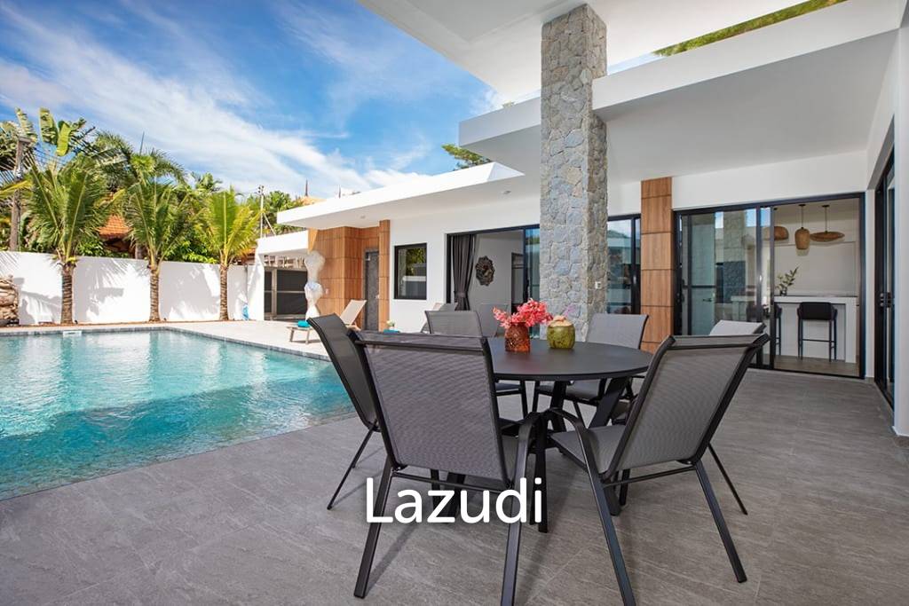 Beautiful modern 5-bedroom villa for rent in Rawai.