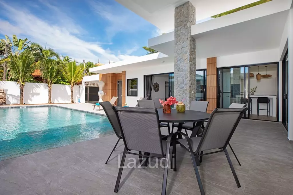 Beautiful modern 5-bedroom villa for rent in Rawai.