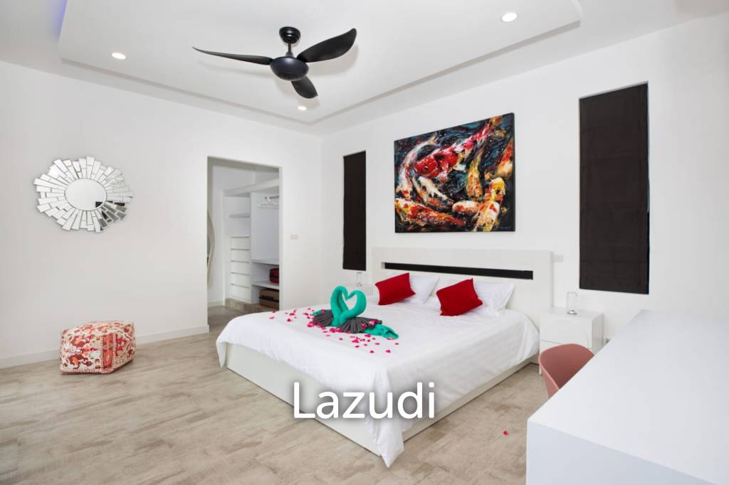 Beautiful modern 5-bedroom villa for rent in Rawai.