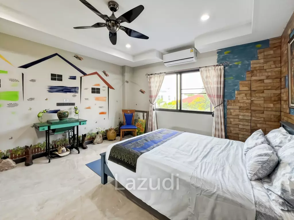 เขาเต่า: ทาวน์เฮาส์พรีเมี่ยม 6 ห้องนอนริมทะเลสาบ