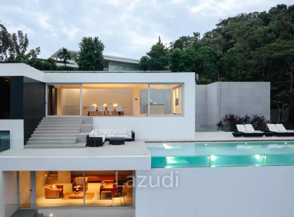 Grand 4-Bed Sea View Villa at Baan Yamu Residence