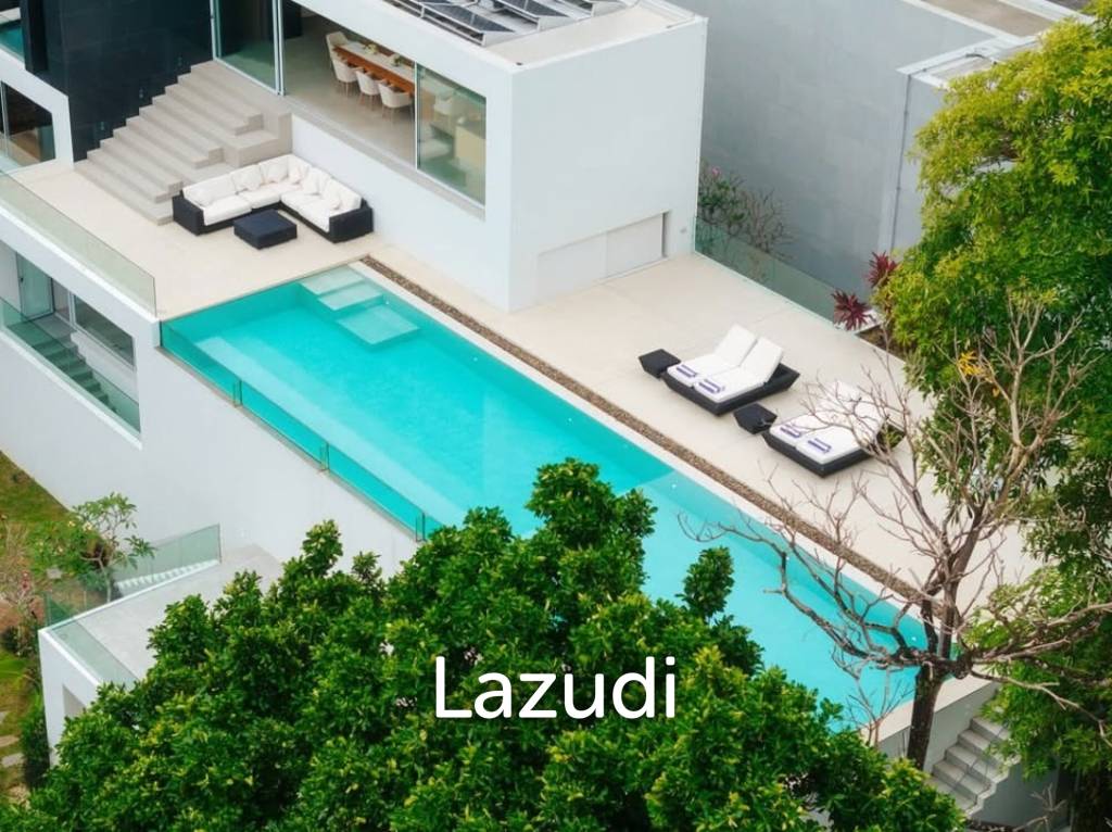 Grand 4-Bed Sea View Villa at Baan Yamu Residence