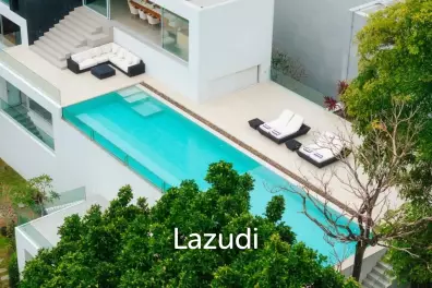 Grand 4-Bed Sea View Villa at Baan Yamu Residence