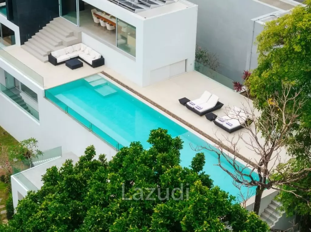Grand 4-Bed Sea View Villa at Baan Yamu Residence