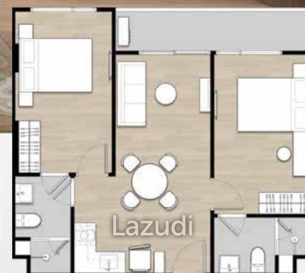 2  Bed 2 Bath 60.2 SQ.M So Lagoon Cherngtalay By Origin
