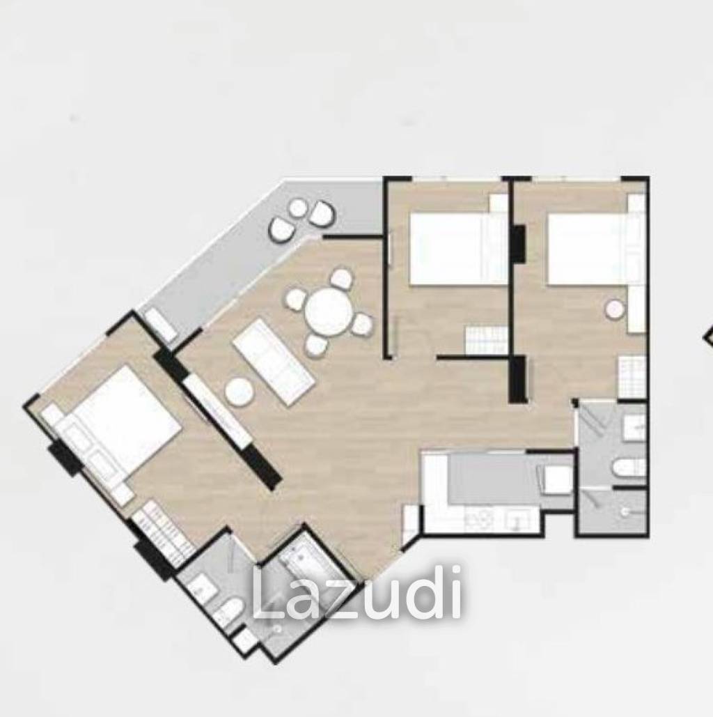 3 Bed 2 Bath 87.7 SQ.M So Lagoon Cherngtalay By Origin