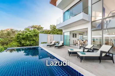 Modern Villa in Chaweng with Stunning Sea Views