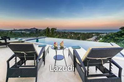 Modern Villa in Chaweng with Stunning Sea Views