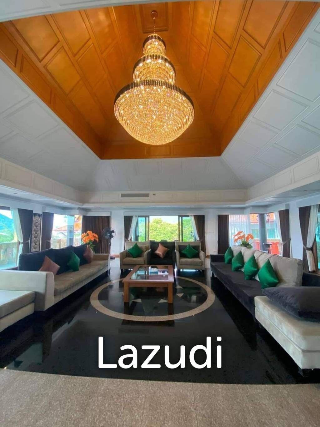 Panoramic Oceanview Thai-Style 13-Bedroom Pool Villa Near Tri Trang Beach, Patong