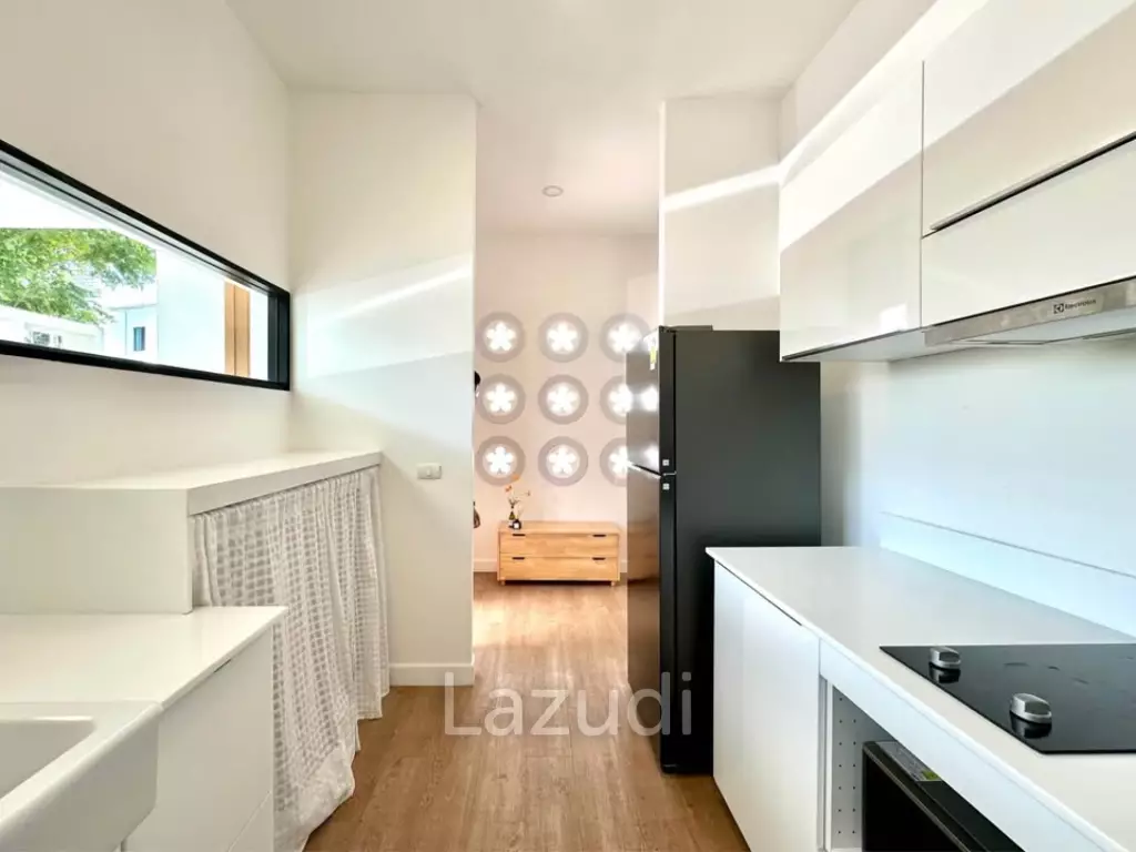 Serene Japanese-Styled 3-Bedroom House in Koh Kaew