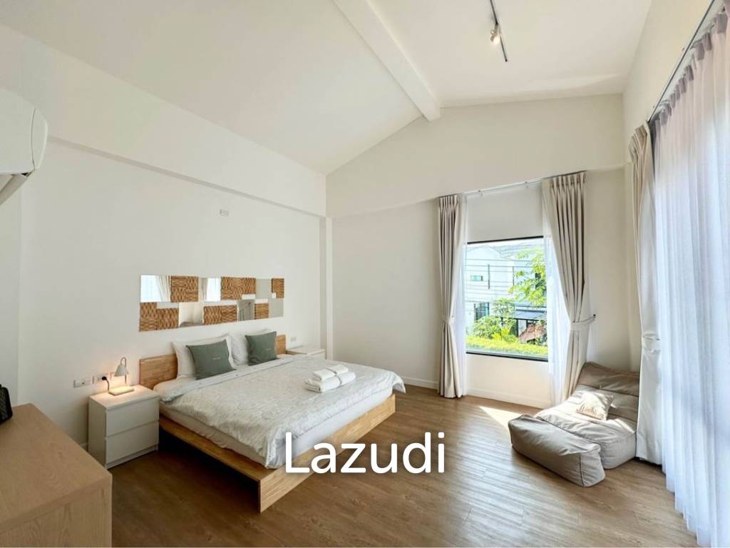 Serene Japanese-Styled 3-Bedroom House in Koh Kaew