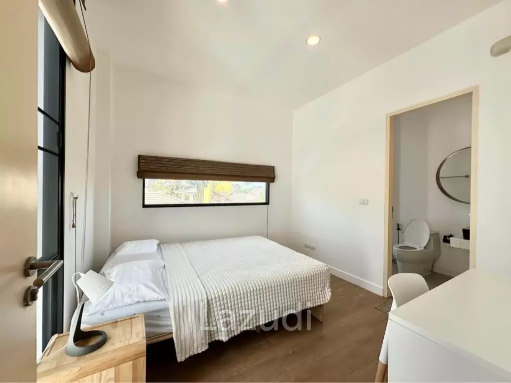 Serene Japanese-Styled 3-Bedroom House in Koh Kaew