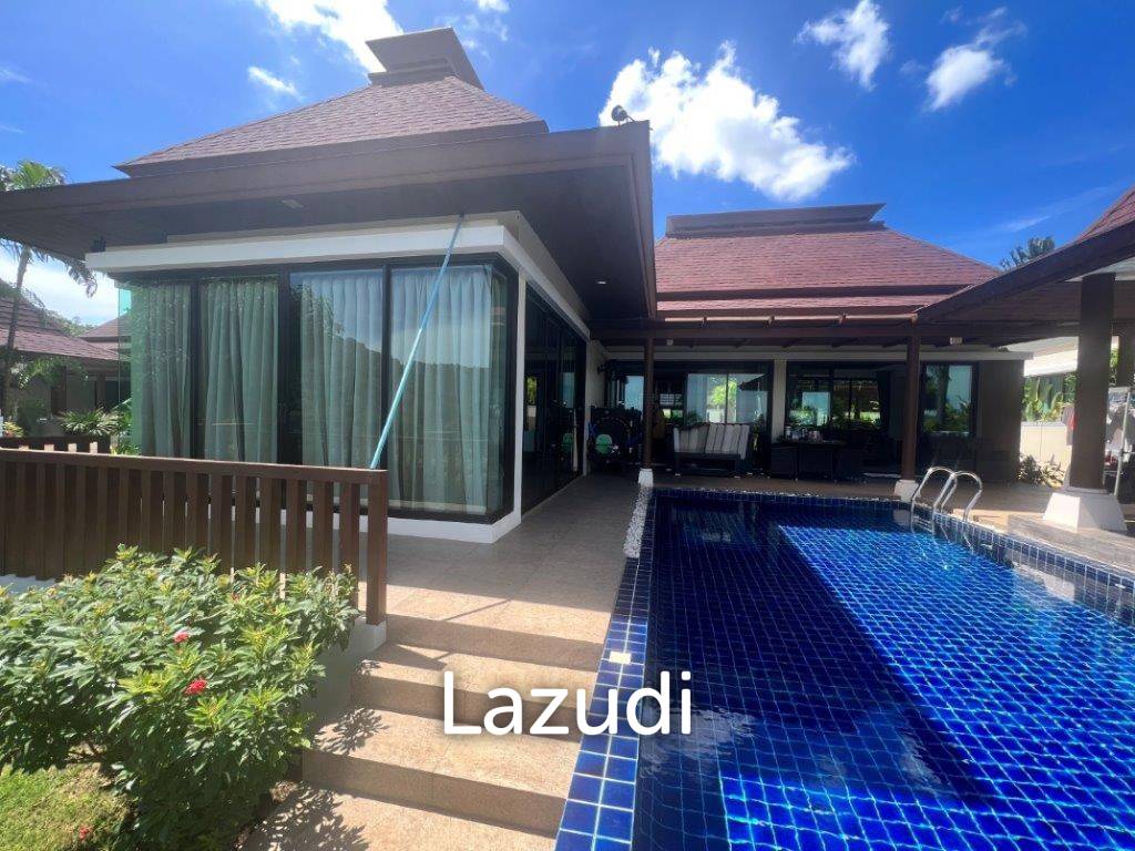 PANORAMA: Well designed and maintained FREEHOLD 3 Bed Pool Villa with Sea Views nr the Beach and Golf Course